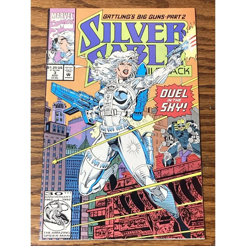Silver Sable and the Wild Pack #3 1992 Marvel Comics